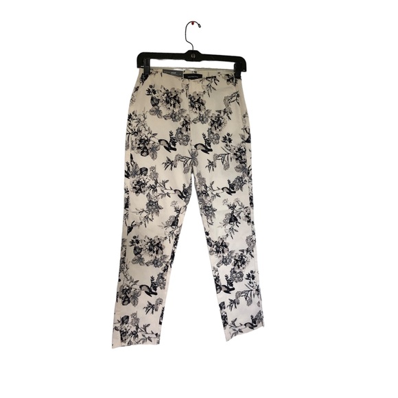 Who What Wear Womens Pants Size 2 Black/White - Picture 1 of 7